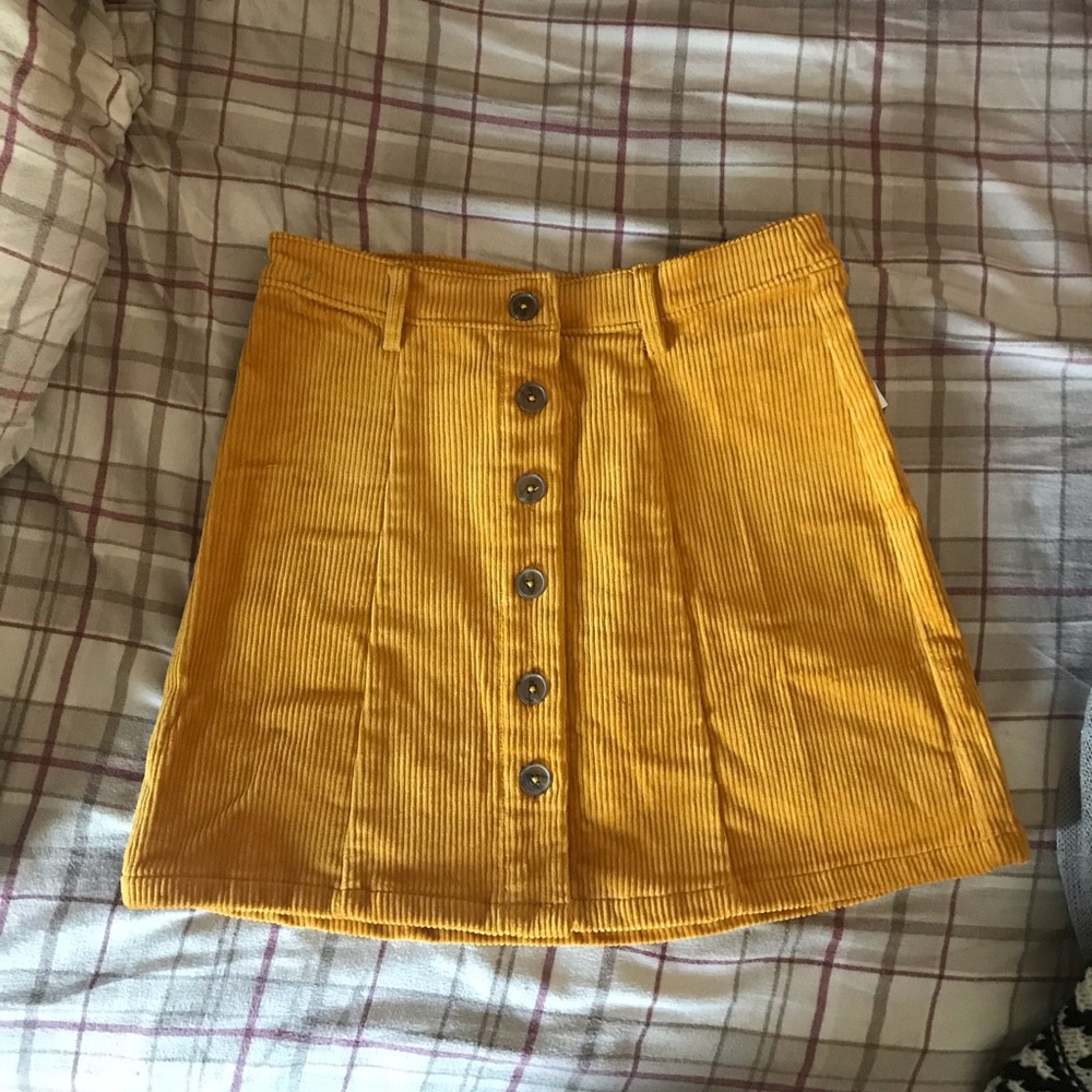Corduroy skirt